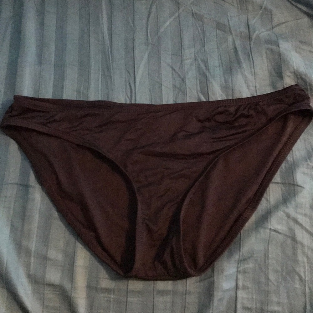 black swim bottoms
